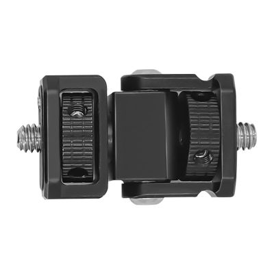 Adjustable Monitors Mount Swivels and Tilt Adjustable 1/4inch Cold Shoe for Action Camera DSLR Monitors Light Bracket DSLR Camera Bracket