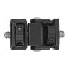 Adjustable Monitors Mount Swivels and Tilt Adjustable 1/4inch Cold Shoe for Action Camera DSLR Monitors Light Bracket DSLR Camera Bracket view 1