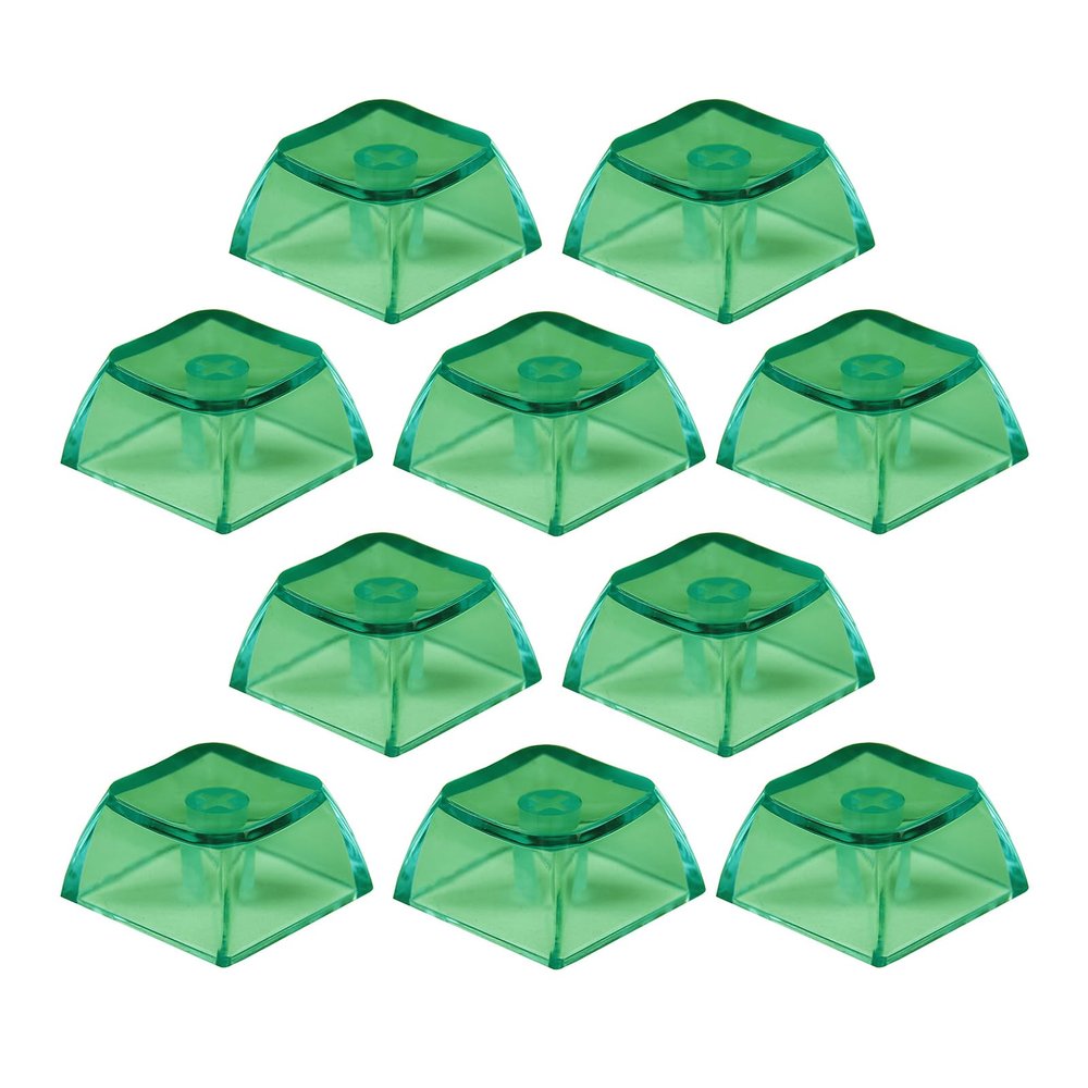 10PCs Backlit Keycaps ForMX Switches Mechanical Keyboard Installation 1X 1U XDA2 9.3mm Height Keycaps XDA Height
