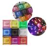 10PCs Backlit Keycaps ForMX Switches Mechanical Keyboard Installation 1X 1U XDA2 9.3mm Height Keycaps XDA Height view 2