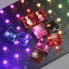 10PCs Backlit Keycaps ForMX Switches Mechanical Keyboard Installation 1X 1U XDA2 9.3mm Height Keycaps XDA Height view 3