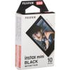 Fujifilm INSTAX MINI Black Instant Film (20 Exposures) Bundle with Microfiber Cleaning Cloth view 2