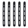 5Pcs Cable Organizers Ties Clip Charging Cord Management Silicone Wire Manager Earphone Holder Data Line Winder Flexible Wire Management view 1