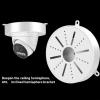 Security Camera Junction Box for Dome CCTV Cameras Brackets Outdoor Use with Concealed Cable Management Dome Camera Junction Box view 3