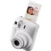 FUJIFILM INSTAX MINI 12 Film Camera Clay White Bundle with Instant Film 20 Photo Sheets with Camera Case and Accessories Ideal Gift for Kids, Teenage Girl & Adults view 2