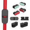 10Pcs Cable Clip Holder Multipurpose Management Organizers Set with Adhesive Base for Desk Desk Cable Management view 2