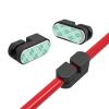 10Pcs Cable Clip Holder Multipurpose Management Organizers Set with Adhesive Base for Desk Desk Cable Management view 4