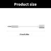 3.5mm Male to Type C Female Auditory Adapter Cable for Analog Headphones Phones and Tablets Wide Compatibility Music and Call view 4