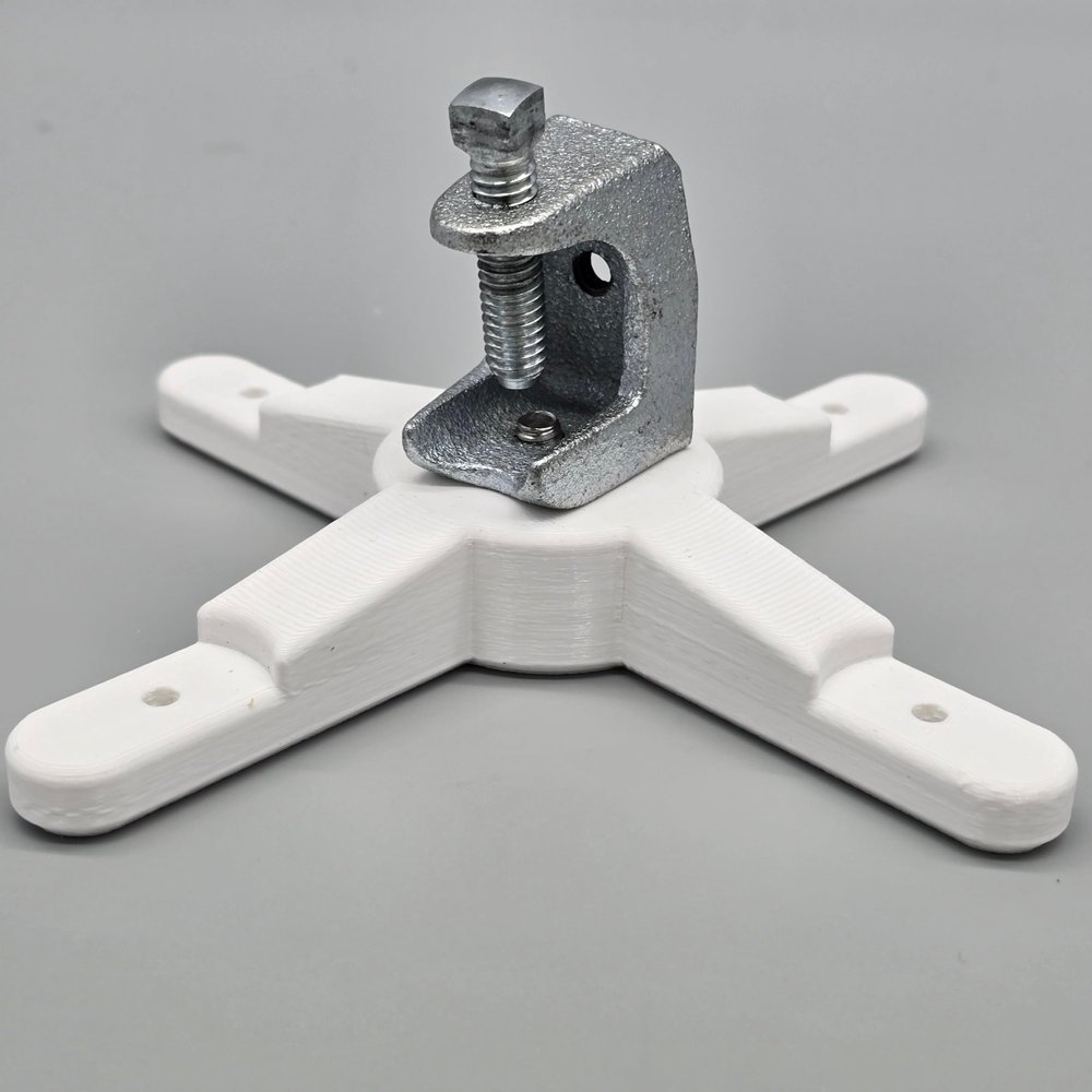 Beam Clamp Mount for Ubiquiti UniFi AP (U7 PRO XG, U7 PRO XGS) - Easy Install for Warehouse Trusses