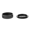 Front Body Cap & Rear Lens Replacement for 39mm for M39 L39 Black Camera Body & Replaces Hot Protection Cover Digital Converter Adapter Rear Travel Mount Base Tripod view 4