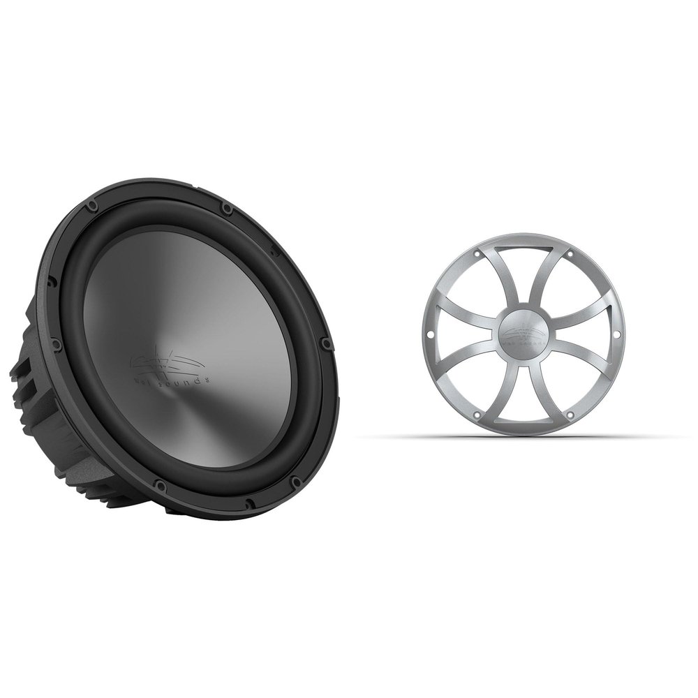Wet Sounds REVO 10 HP S4 V3 Subwoofer with XS-S Grille V3