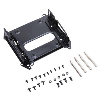 12cm Fan Hard Drive Bracket SSD 3.5 Inch Extended Multi-Layer Stacking Disk Bays Holder