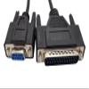 MICRO CONNECTORS 6 Feet at Modem Serial (DB9 Female to DB25 Male) Cable Black (5-Pack) (M02-116-5P) view 3