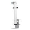 Hamwesh Mount STL 90D02, Stainless Steel Wall Ceiling Bracket Bracket Kit with Adjustable End Angle for V2 Rectangular Dish Antenna and Standard Al Television Antennas view 1