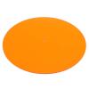 Hamwesh Acrylic Mat Slipmat, Precision Machined Anti-Static with 12 Inch Swivel Platforms for 33 1/3RPM 45 RPM Records (Transparent Orange) view 1