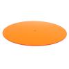 Hamwesh Acrylic Mat Slipmat, Precision Machined Anti-Static with 12 Inch Swivel Platforms for 33 1/3RPM 45 RPM Records (Transparent Orange) view 3