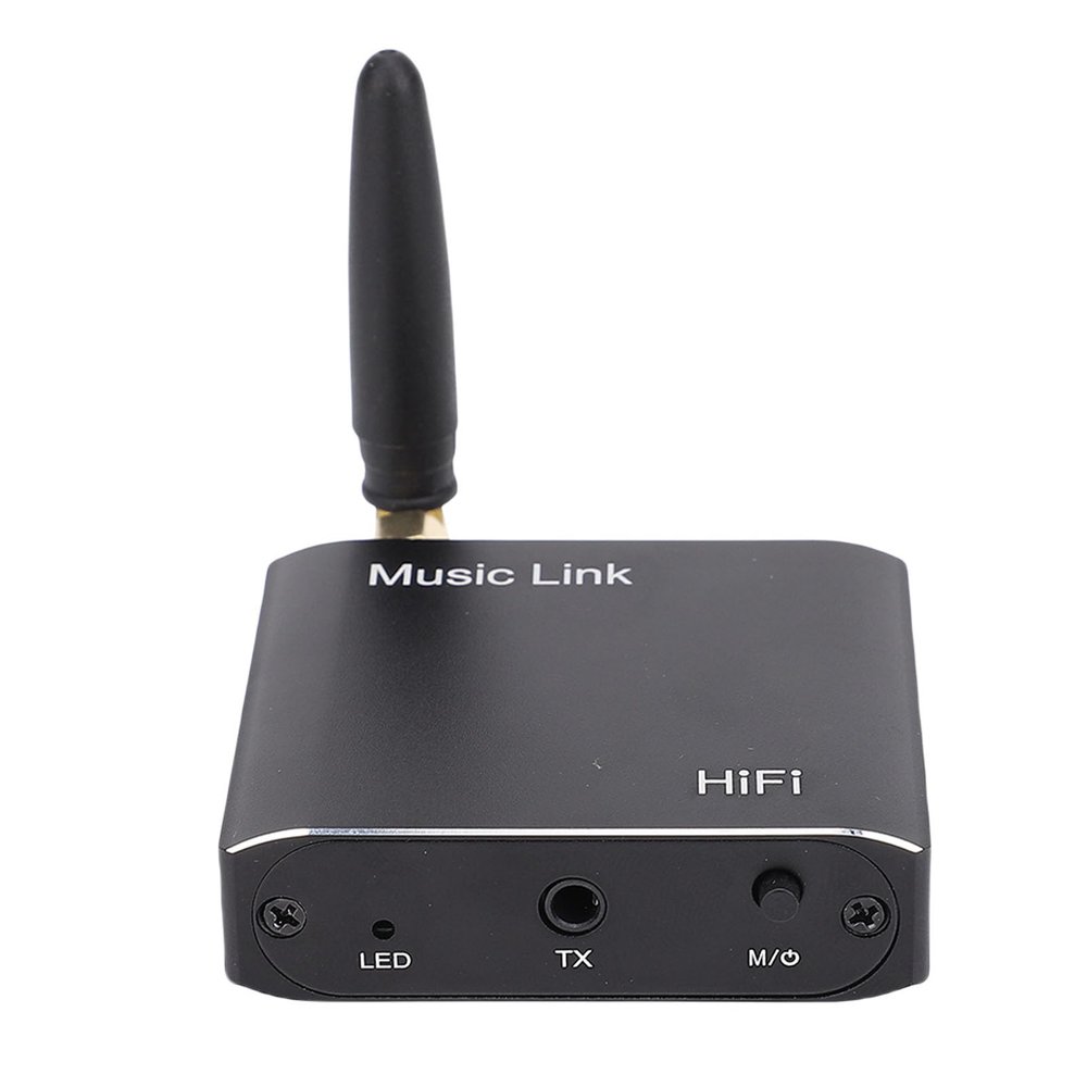 ASHATA 5.3 Audio Adapter, Wireless Transmitter and Receiver with 3.5mm Audio Port and Low Latency, for Speakers Computer TV Car