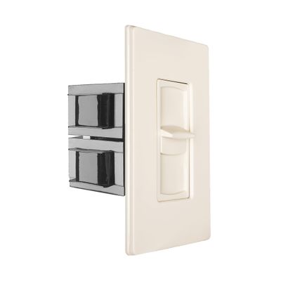 OSD Audio 100W Sleek, Modern, Minimalist Design in Wall Volume Control, Slider Almond Impedance Matching SLS100