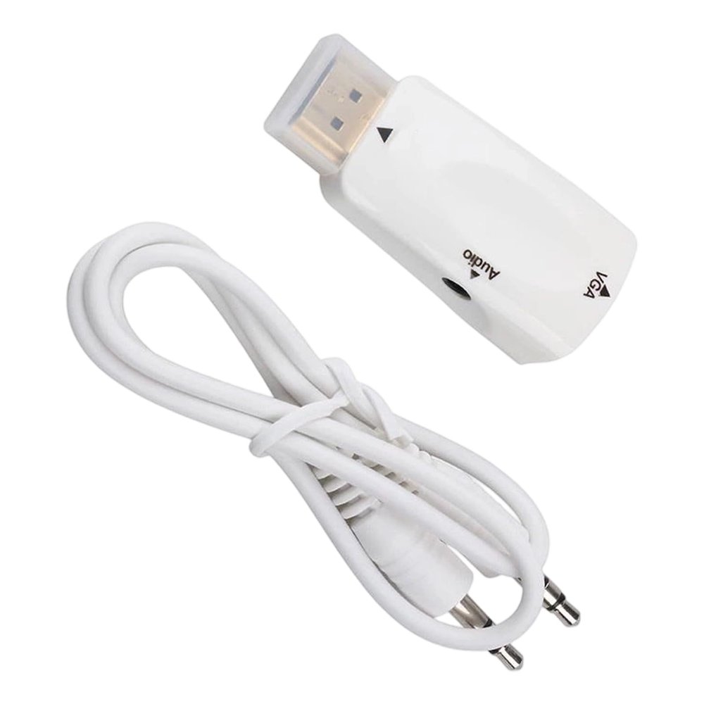HDTV to VGA Adapter Female Converter Dongle for Computer Desktop Laptop PC Monitors Projectors HDTV to Converter