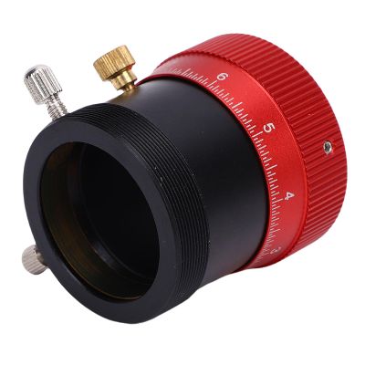 Pongnas Telescope Helical Focuser High Accuracy 10mm Focusing Stroke Double Helical Focuser Aluminum Alloy for Astronomical Use