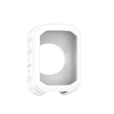 Case for Garmin Edge MTB GPS Bike Computer, FJIASTB Kids-Friendly Soft Silicone Protective Cover, Shockproof (White)