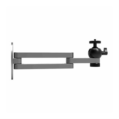 XUNTING Speaker Stands Projector Rack Aluminum Alloy Wall-Mounted Stand Conference Room Hanger Bedroom Living Retractable Foldable Universal Camera Stand