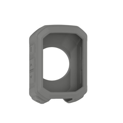 Case for Garmin Edge MTB GPS Bike Computer, FJIASTB Kids-Friendly Soft Silicone Protective Cover, Shockproof (Gray)
