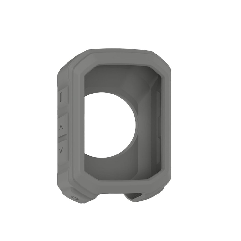 Case for Garmin Edge MTB GPS Bike Computer, FJIASTB Kids-Friendly Soft Silicone Protective Cover, Shockproof (Gray)