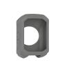 Case for Garmin Edge MTB GPS Bike Computer, FJIASTB Kids-Friendly Soft Silicone Protective Cover, Shockproof (Gray) view 1