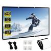 60-300 inch Outdoor Projector Screen, 16:9 Foldable Anti-Crease Portable Projector Movies Screen for Home Theater Camping Party(300in(663x373cm)) view 1