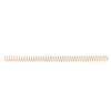 Binding Spiral Coils 16mm Diameter 48 Loop, Gold, 100 PCS, 140 Sheet Capacity - 4:1 Pitch Compatible, Durable Metal Material, Professional Document Binding view 3