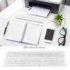 Binding Spiral Coil 16mm Diameter 48 4:1 Pitch 140 Sheet Capacity Silver, 100 Pack - High Capacity, 360 Degree Page Flip, Ideal for Office and School (Type 2) view 3