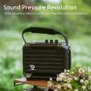 Dreamwave Rockstar Mini Outdoor Bluetooth Speaker, 40W RMS / 80W Max, 102dB Loud, 29H Playtime, IP66 Waterproof Dustproof, Karaoke Ready, TWS Stereo, Compact Hi-Fi Sound, Iron Grey view 3