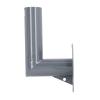 Hamwesh Mount Stainless Steel with Mounting Kit for Internet Kit V2, Roof Mount Pole Wall Adapter for Rectangular Antenna view 1
