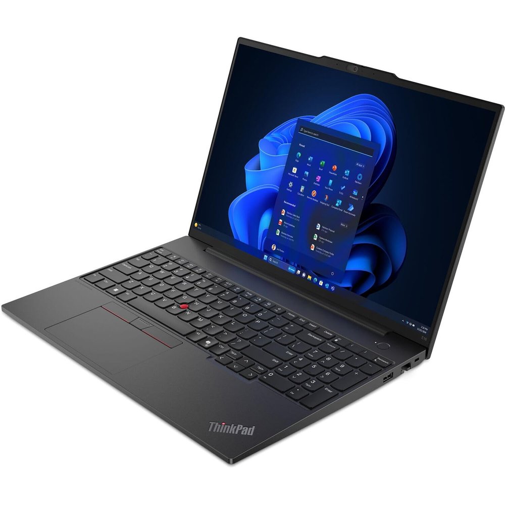 Lenovo ThinkPad Business Laptop: 16" WUXGA 1920x1200 Touchscreen Intel Core Ultra 7 155H 32 GB DDR5 SDRAM 512 GB NVMe SSD W11P Wi-Fi 6 Reader Fingerprint Thunderbolt 4 Intel Graphics