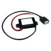 12V 24V 36V 48V to 5V Mini Micro USB C DC Step Down Power Converter 12 Volt to 5 Volt DC Buck Car Charger USBC Connector Type-C(2 USB) view 1