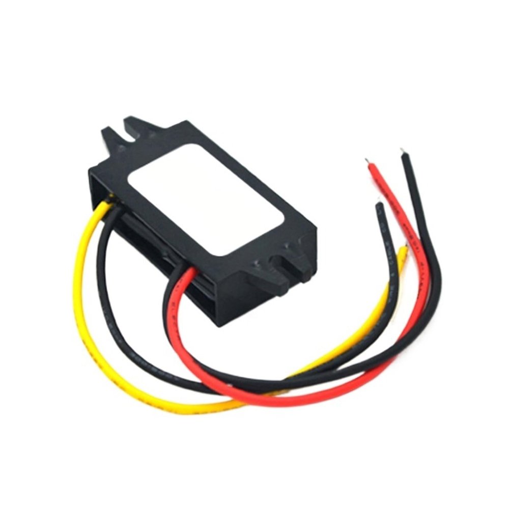 12V to 5V 3A 15W DC-DC Power Converter Voltage Regulator USB Charging Cable Adapter Car Boat Motorcycle Charger Dropshipping(Output Open Wires)