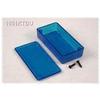 Hammond Manufacturing, 1551KTBU, Translucent Blue Plastic Enclosure (10 Item/s) view 1