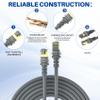 LEKVKM Starlink Gen 3 Cable 100 ft, Waterproof Replacement Cable for Starlink Rectangular Satellite Perfect for Most Residential Setups view 4