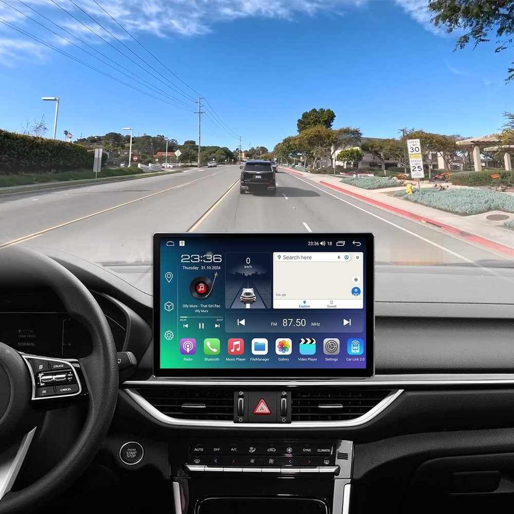 12.5" Android Car Stereo for Kia K3 Cerato Forte 2019-2022 Wireless Apple Carplay Android Auto Car Radio Bluetooth Head Unit QLED Touch Screen 1920x1200 GPS Navigation4GB+64GB