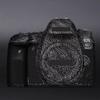 6DII Camera Cover Skin Sticker for Canon EOS 6D Mark II Anti-Scratch Protector Film Skin Protective Decoration and Wear Resistance(Contour Black White) view 1