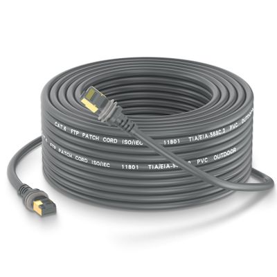 LEKVKM Starlink Gen 3 Cable 80 ft, Waterproof Replacement Cable for Starlink Rectangular Satellite Ideal for Standard Roof to Room Installations