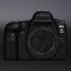 6DII Camera Cover Skin Sticker for Canon EOS 6D Mark II Anti-Scratch Protector Film Skin Protective Decoration and Wear Resistance(Shadow Camo Black) view 1