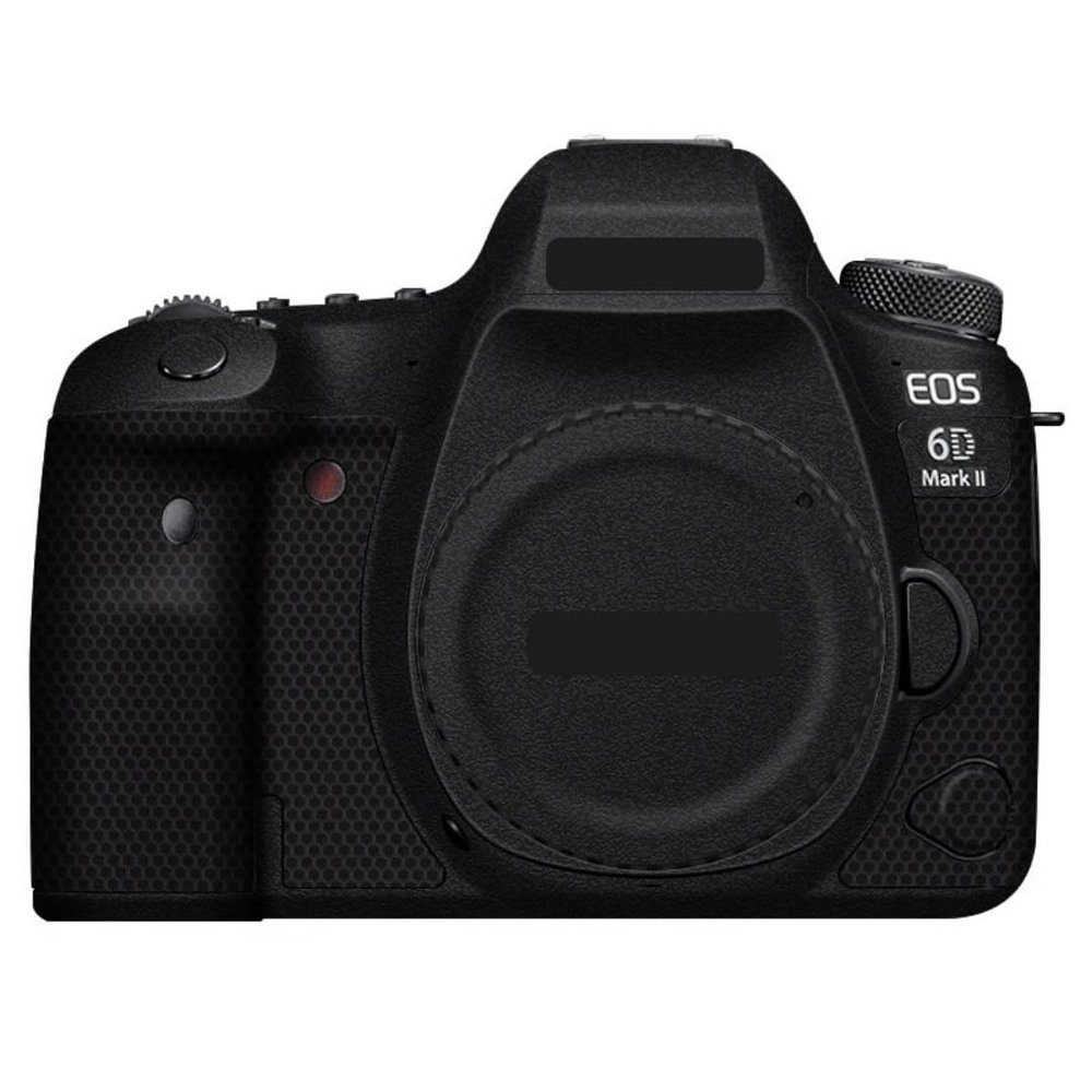 6DII Camera Cover Skin Sticker for Canon EOS 6D Mark II Anti-Scratch Protector Film Skin Protective Decoration and Wear Resistance(Frosted Black)