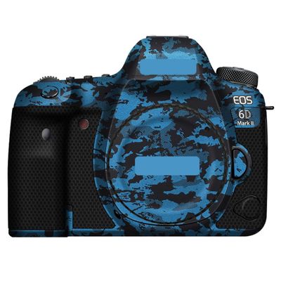 6DII Camera Cover Skin Sticker for Canon EOS 6D Mark II Anti-Scratch Protector Film Skin Protective Decoration and Wear Resistance(Knight Blue)