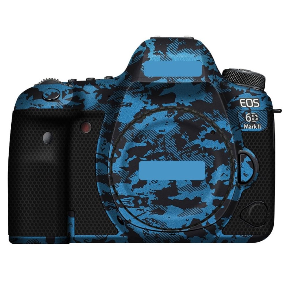 6DII Camera Cover Skin Sticker for Canon EOS 6D Mark II Anti-Scratch Protector Film Skin Protective Decoration and Wear Resistance(Knight Blue)