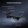 Blackview Smart Glasses, Polarized Bluetooth Sunglasses with Speaker, Voice Control, UV Protection, Anti Blue Light Lens view 4
