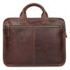Laptop Briefcase Large Capacity, Dual Compartment Expandable 15.6" Laptop Portfolio Briefcase for Business(Dark Coffee) view 3