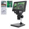 LICAEVEY Digital Electronic Microscope, 1080P HD 1000X Magnification Magnifying Glass with 5.5 Inch Screen, Magnifier with 8 LED Lights for Wins view 2