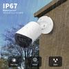 OHBET DahuaSecurity 8MP PoE IP Camera, 4K Security Bullet Camera with Smart Motion Detection IR&Color Night Vision, Built-in mic, Metal Shell,MicroSD(256GB),H.265+,IP67 view 2